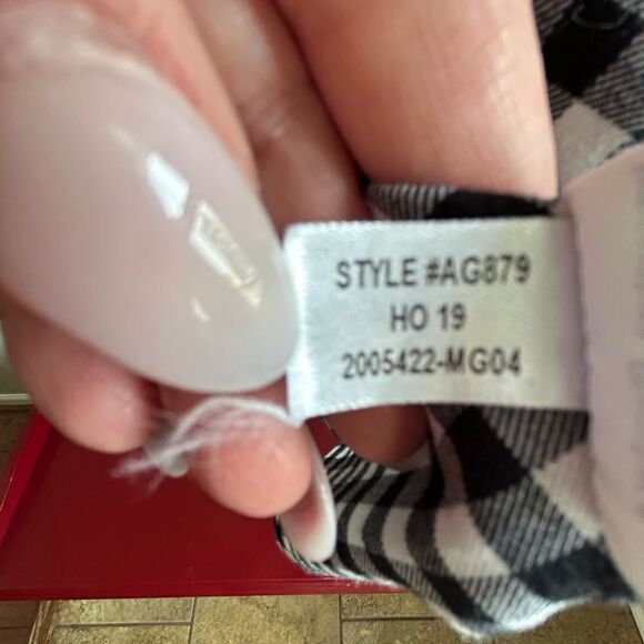 J.CREW Factory Funnel Neck Gingham Dress - Picture 9 of 9